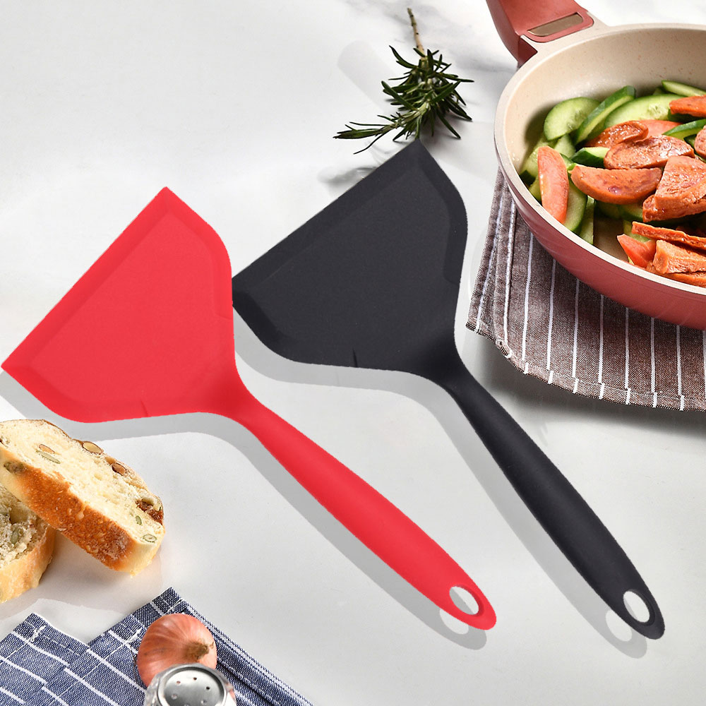 Okonomiyaki Spatula - Espátula giratoria de silicona antiadherente BK