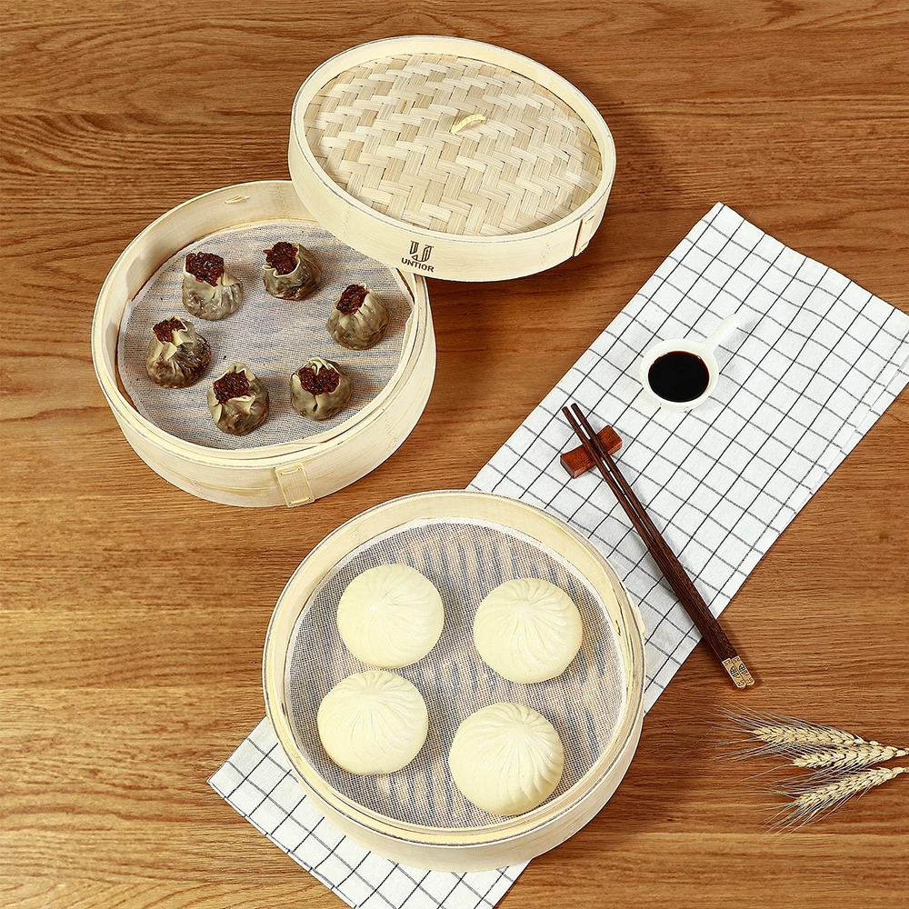 Cesta de vapor de bambú con ta - Bao Steamer Bamboo reseña y precio