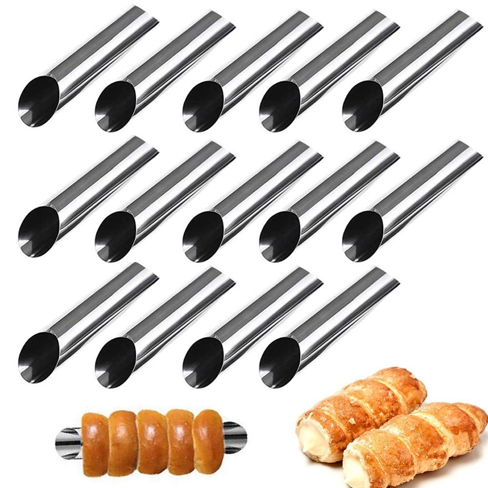 Moldes de metal para cannoli d - Danish Pancake Pan reseña y precio