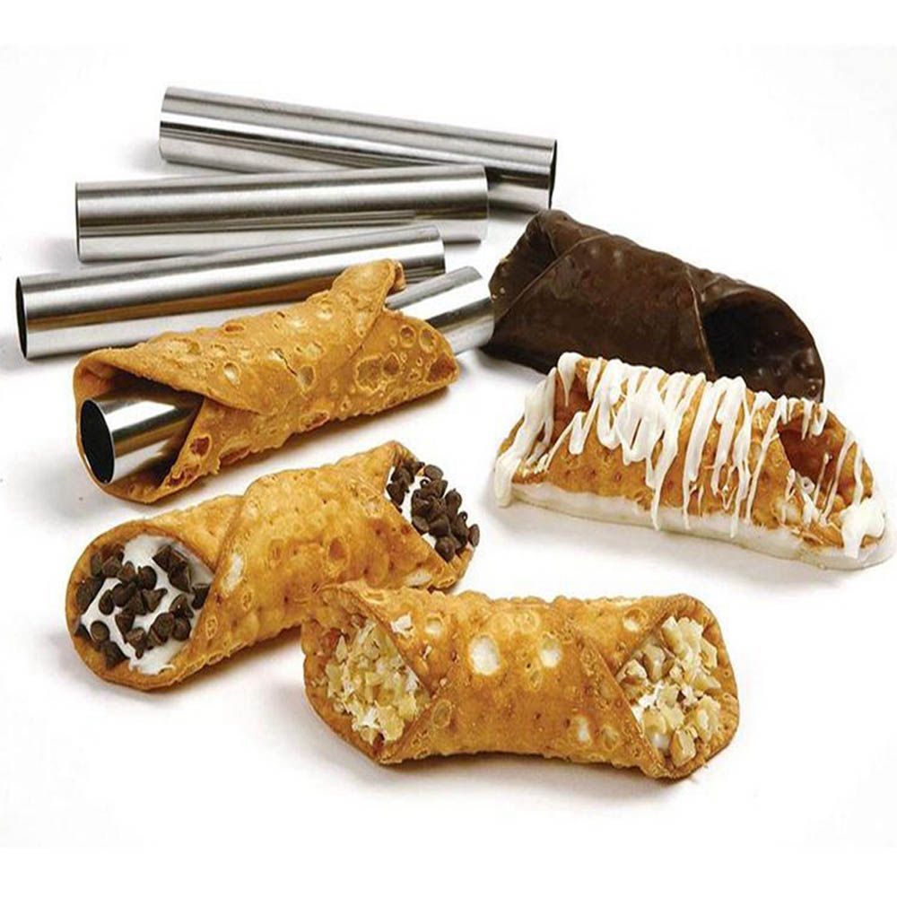 Moldes de metal para cannoli d - Danish Pancake Pan reseña y precio