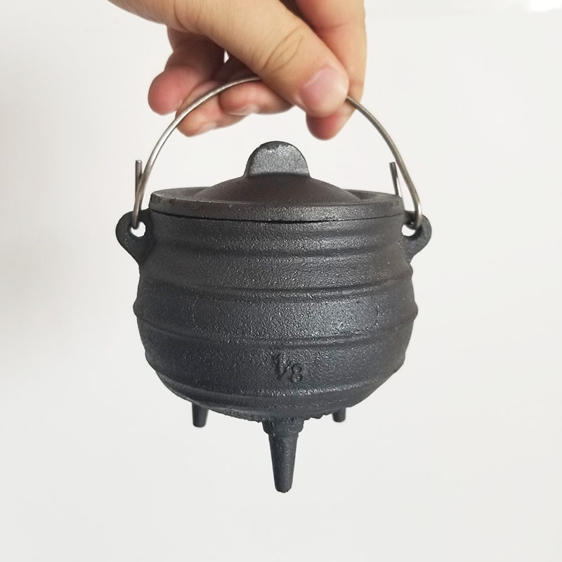 Mediano 1/8 #   Caldero de hie - Cast Iron Corn reseña y precio